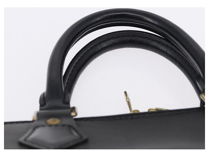 LOUIS VUITTON Borsa a Mano Epi Alma Noir Black M52142 LV Auth 199187V Nero - vista 14