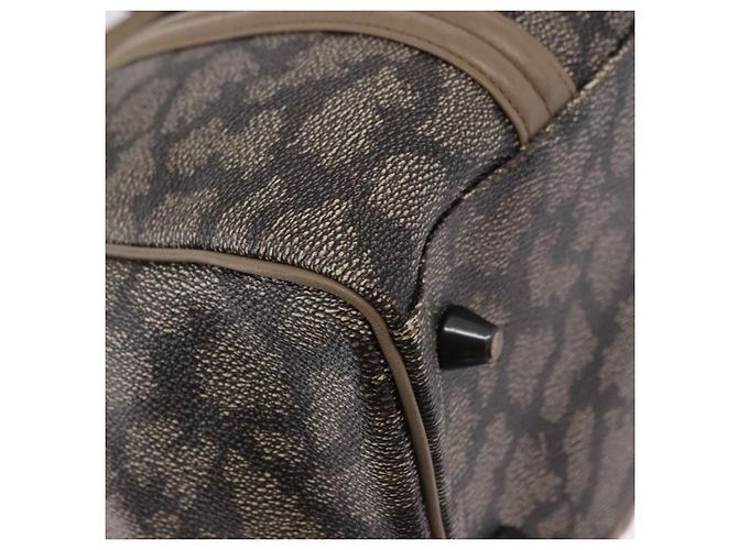Borsa a mano SAINT LAURENT in pelle e PVC Beige Auth ka5883 - vista 10