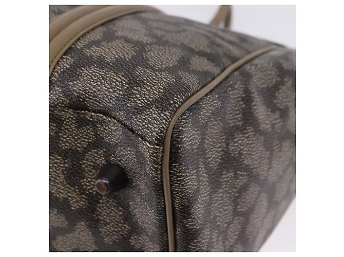 Borsa a mano SAINT LAURENT in pelle e PVC Beige Auth ka5883 - vista 14