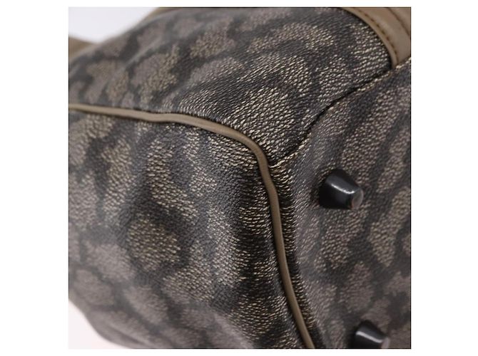 Borsa a mano SAINT LAURENT in pelle e PVC Beige Auth ka5883 - vista 15
