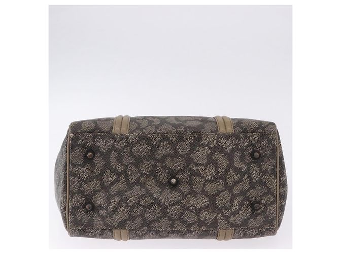 Borsa a mano SAINT LAURENT in pelle e PVC Beige Auth ka5883 - vista 6