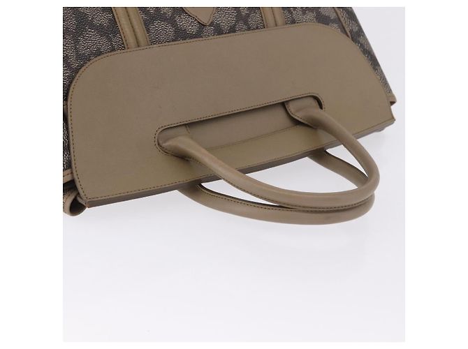 Borsa a mano SAINT LAURENT in pelle e PVC Beige Auth ka5883 - vista 7