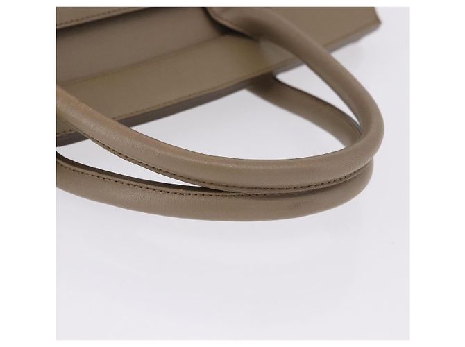 Borsa a mano SAINT LAURENT in pelle e PVC Beige Auth ka5883 - vista 8