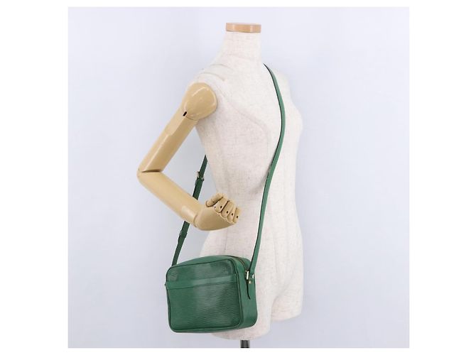 LOUIS VUITTON Epi Trocadero 23 Shoulder Bag Green M52304 LV Auth 198539 Verde - vista 25