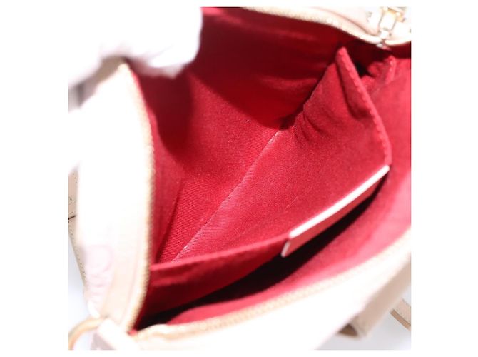 Borsa a tracolla Salvatore Ferragamo Gancini in pelle rosa e oro Auth ka5915A D'oro - vista 19