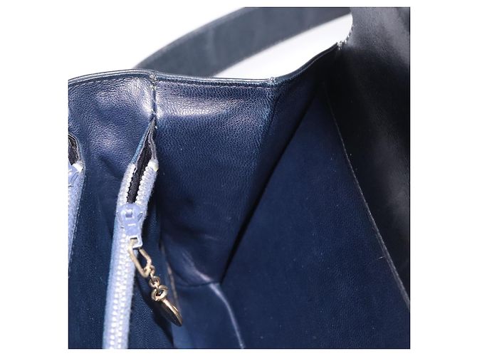 Céline CELINE Borsa a spalla Horse Carriage in pelle nera e oro Auth 199572 Nero D'oro - vista 23