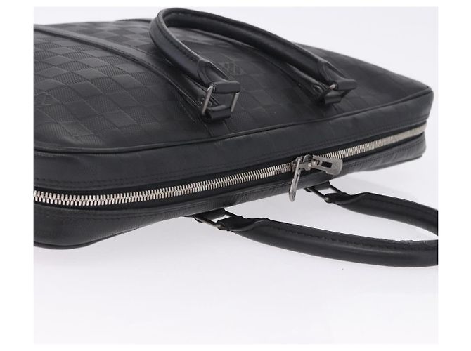 LOUIS VUITTON Damier Infini Porte Documents Voyage Bag Black N41146 Auth 200646 Nero - vista 6
