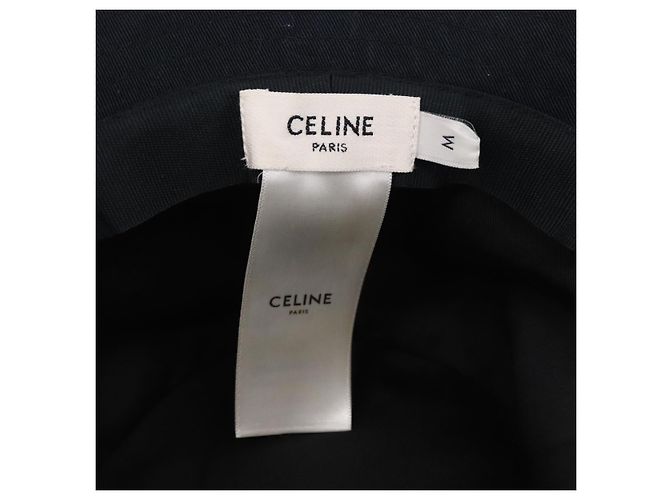 Céline Bob CELINE en coton M Noir Auth BA15276M - vue 11
