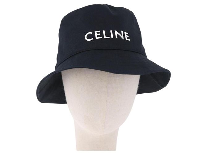 Céline Bob CELINE en coton M Noir Auth BA15276M - vue 13