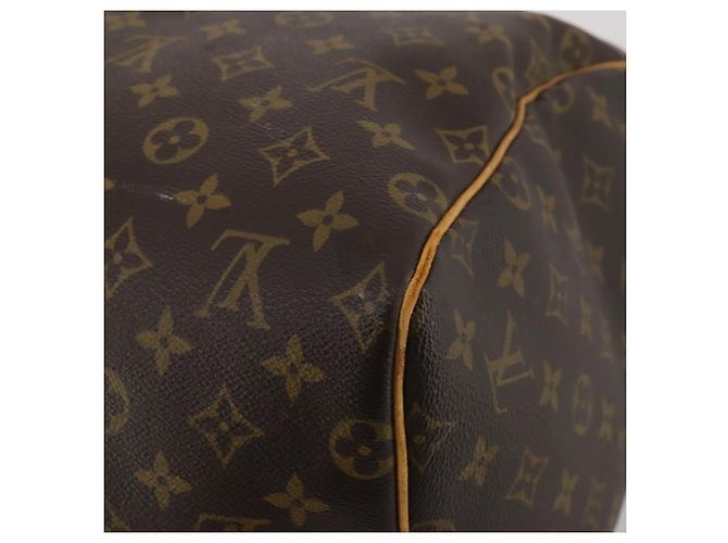 LOUIS VUITTON Monogram Keepall 55 Boston Bag M41424 LV Auth 195357 Monogramma - vista 16