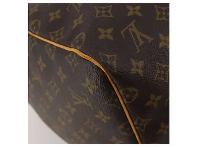LOUIS VUITTON Monogram Keepall 55 Boston Bag M41424 LV Auth 195357 Monogramma - vista 17
