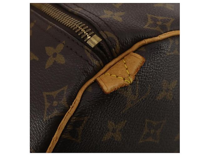 LOUIS VUITTON Monogram Keepall 55 Boston Bag M41424 LV Auth 195357 Monogramma - vista 18