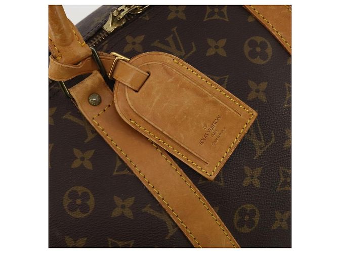 LOUIS VUITTON Monogram Keepall 55 Boston Bag M41424 LV Auth 195357 Monogramma - vista 19