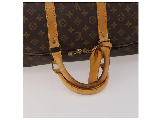 LOUIS VUITTON Monogram Keepall 55 Boston Bag M41424 LV Auth 195357 Monogramma - vista 7