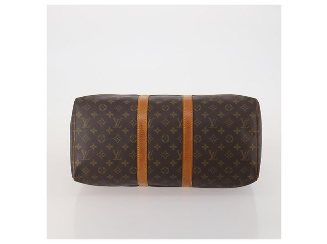 LOUIS VUITTON Monogram Keepall 45 Boston Bag M41428 LV Auth 197047 Monogramma - vista 5