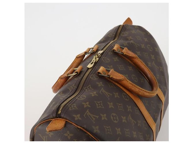 LOUIS VUITTON Monogram Keepall 45 Boston Bag M41428 LV Auth 197047 Monogramma - vista 6