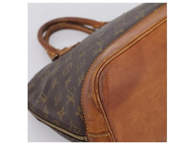 Borsa a mano LOUIS VUITTON Monogram Alma PM M53151 LV Auth 196863 Monogramma - vista 14