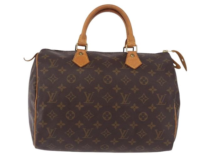 LOUIS VUITTON Monogram Speedy 30 Hand Bag M41526 LV Auth 199625A Monogramma - vista 13