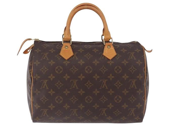 LOUIS VUITTON Monogram Speedy 30 Hand Bag M41526 LV Auth 199625A Monogramma - vista 2