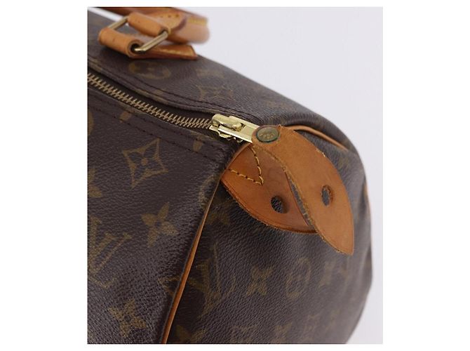 LOUIS VUITTON Monogram Speedy 30 Hand Bag M41526 LV Auth 199625A Monogramma - vista 9