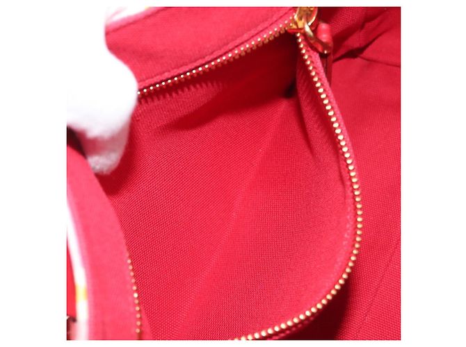 Borsa a Mano Miu Miu Canvas 2way Pink Gold Auth 199590M Rosa D'oro - vista 24