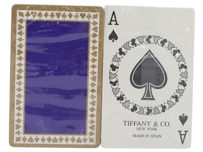 Autre Marque TIFFANY&Co. Playing Cards Paper Red Blue Auth 200172 - view 2
