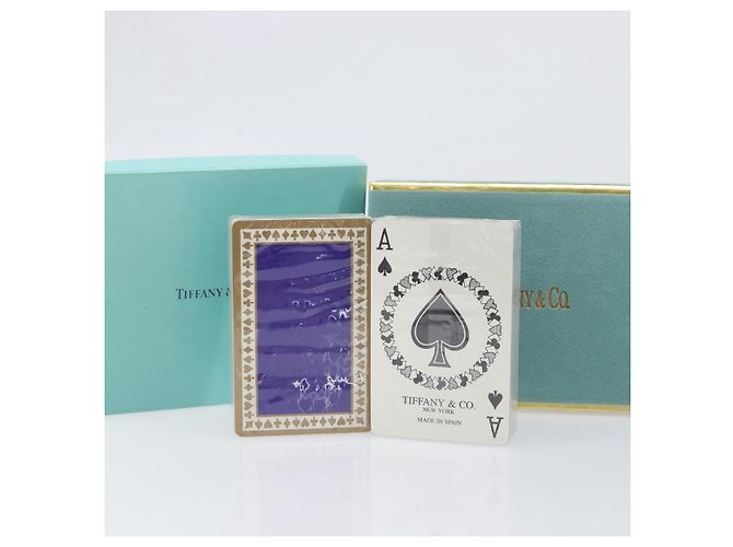 Autre Marque TIFFANY&Co. Playing Cards Paper Red Blue Auth 200172 - view 8