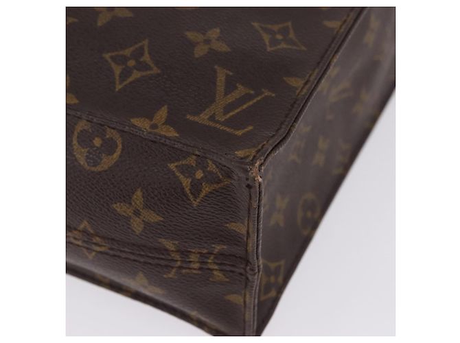 LOUIS VUITTON Monogram Sac Plat Hand Bag M51140 LV Auth ka5853 Monogramma - vista 16