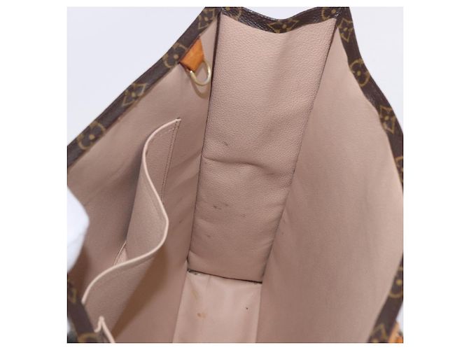 LOUIS VUITTON Monogram Sac Plat Hand Bag M51140 LV Auth ka5853 Monogramma - vista 19