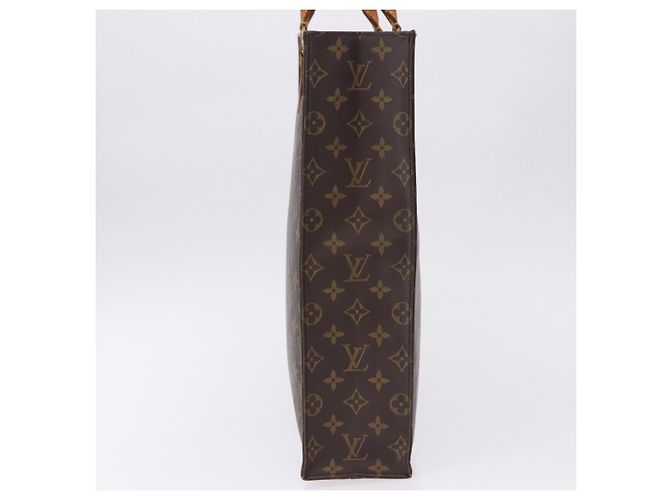LOUIS VUITTON Monogram Sac Plat Hand Bag M51140 LV Auth ka5853 Monogramma - vista 3