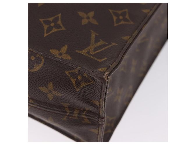 LOUIS VUITTON Monogram Sac Plat Hand Bag M51140 LV Auth ka5853 Monogramma - vista 8