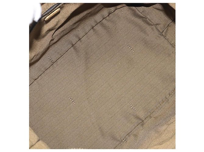 Borsa a mano Vanity FENDI Zucca Canvas Marrone Tono Oro Auth 199059 - vista 10