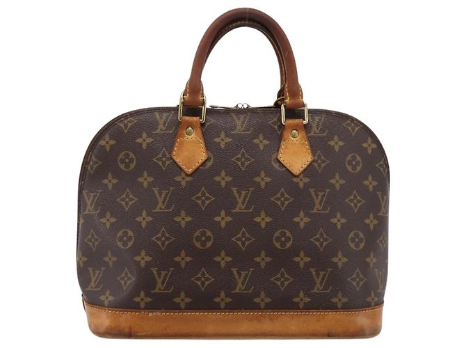 LOUIS VUITTON Monogram Alma Hand Bag M51130 LV Auth 200274 Monogramma - vista 13