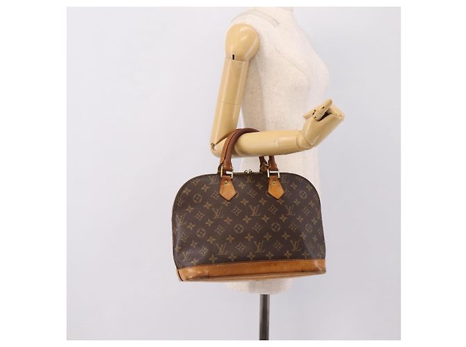 LOUIS VUITTON Monogram Alma Hand Bag M51130 LV Auth 200274 Monogramma - vista 21