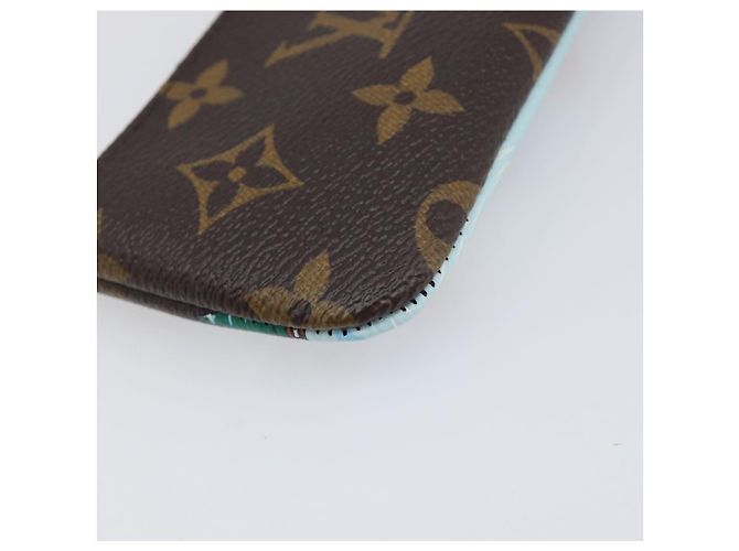 LOUIS VUITTON Monogram Vivienne Ice Skating Pochette Cles M82620 LV Auth 200665M Monograma - vista 16