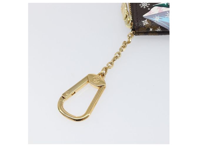 LOUIS VUITTON Monogram Vivienne Ice Skating Pochette Cles M82620 LV Auth 200665M Monograma - vista 8