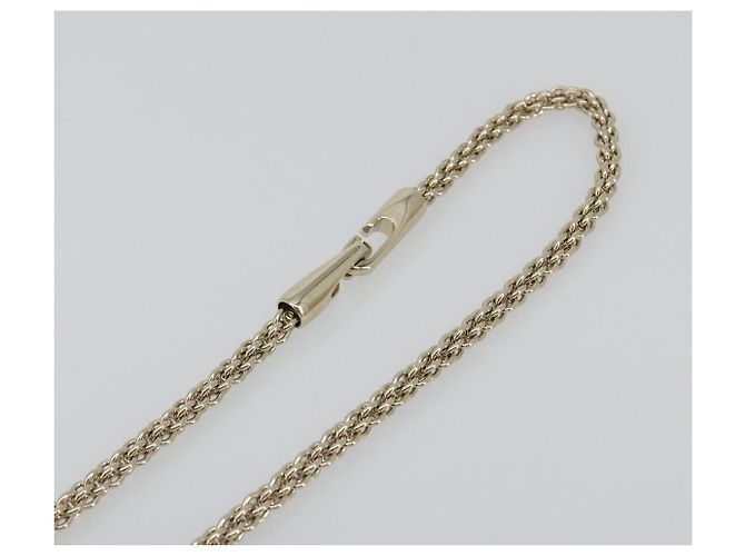 Borsa a tracolla VALENTINO Micro Rockstud Chain in pelle 2way Blu Auth 198466V Argento - vista 10