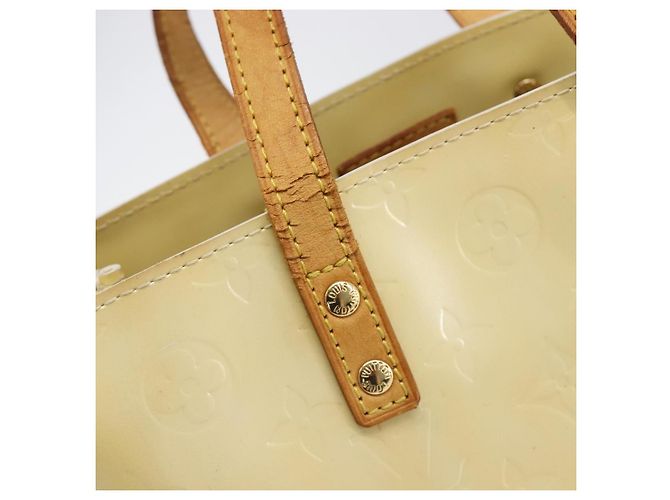 LOUIS VUITTON Monogram Vernis Reade PM Hand Bag Gris M91145 LV Auth 198934 Grigio - vista 10