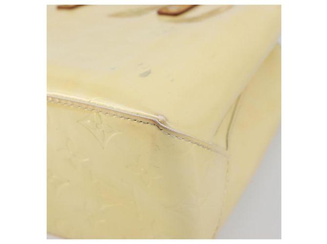 LOUIS VUITTON Monogram Vernis Reade PM Hand Bag Gris M91145 LV Auth 198934 Grigio - vista 15