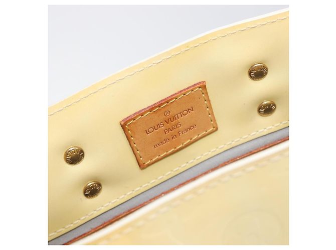 LOUIS VUITTON Monogram Vernis Reade PM Hand Bag Gris M91145 LV Auth 198934 Grigio - vista 20
