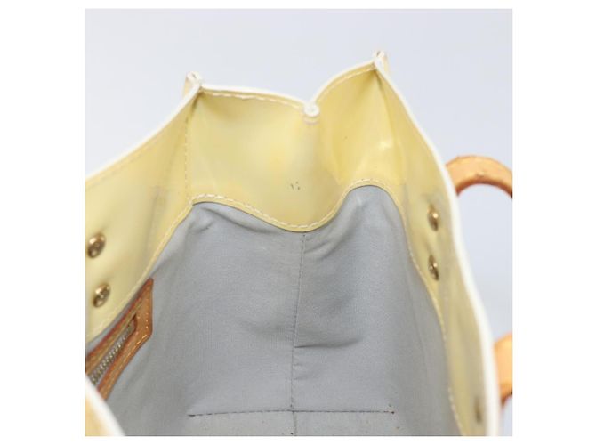 LOUIS VUITTON Monogram Vernis Reade PM Hand Bag Gris M91145 LV Auth 198934 Grigio - vista 21