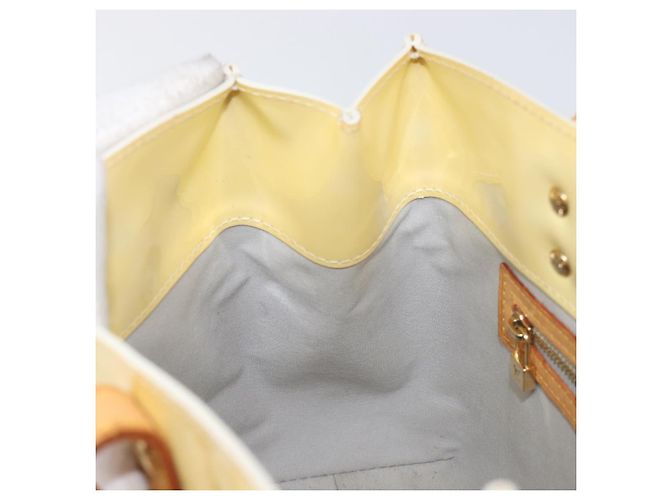 LOUIS VUITTON Monogram Vernis Reade PM Hand Bag Gris M91145 LV Auth 198934 Grigio - vista 22