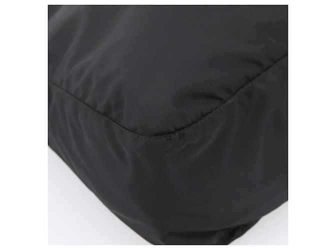 Borsa a tracolla PRADA Nylon Black Silver Auth 200908V Nero Argento - vista 14