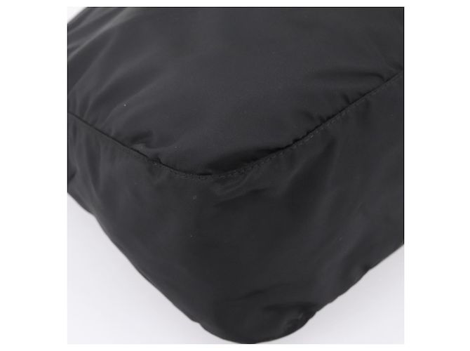Borsa a tracolla PRADA Nylon Black Silver Auth 200908V Nero Argento - vista 16