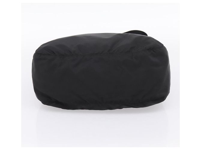 Borsa a tracolla PRADA Nylon Black Silver Auth 200908V Nero Argento - vista 5