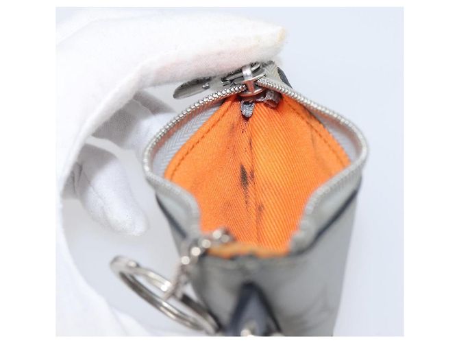 LOUIS VUITTON Monogram satellite Porte Cles Charm Silver MP2217 LV Auth 196994A Plata - vista 20