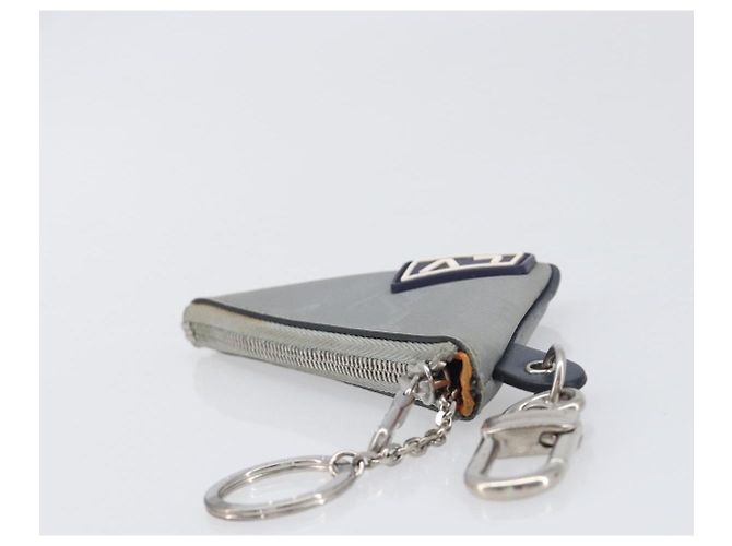 LOUIS VUITTON Monogram satellite Porte Cles Charm Silver MP2217 LV Auth 196994A Plata - vista 5