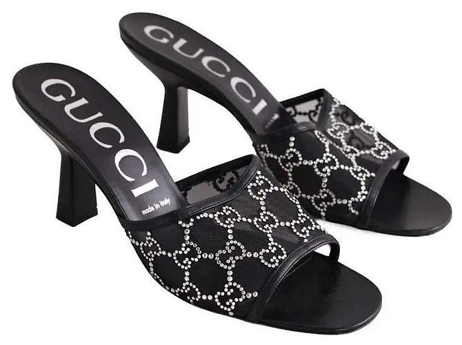 Gucci Schwarze Absätze - Ansicht 3