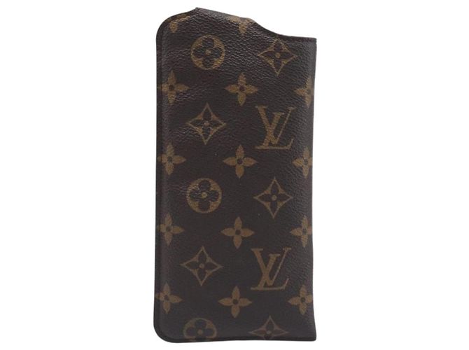 LOUIS VUITTON Monogram Etui Lunettes PM Estuche para Gafas M66545 LV Auth 200169 Monograma - vista 2