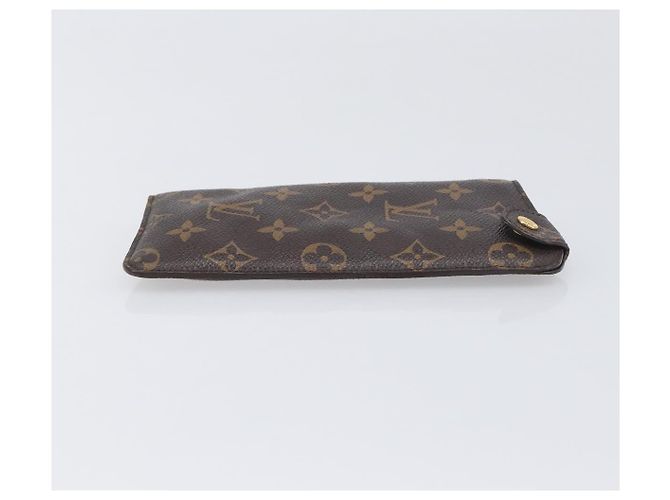 LOUIS VUITTON Monogram Etui Lunettes PM Estuche para Gafas M66545 LV Auth 200169 Monograma - vista 3